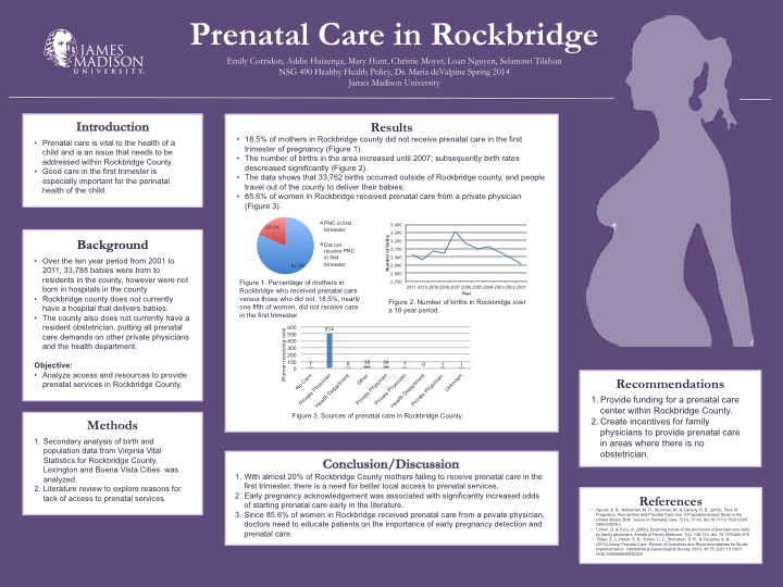 Prenatal Care in Rockbridge County