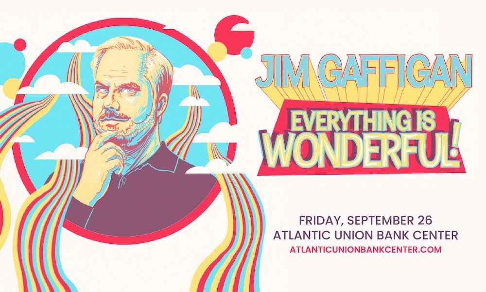 Jim Gaffigan coming to Atlantic Union Bank Center at James Madison University