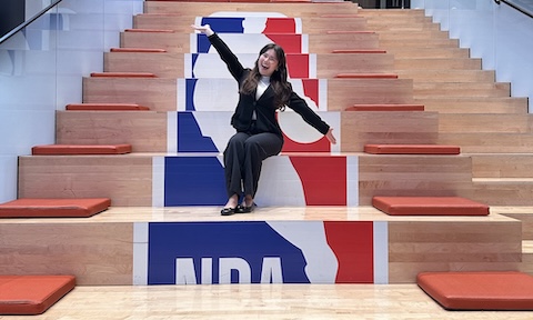 Sydney Bezelik is currently a photography intern with the National Basketball Association