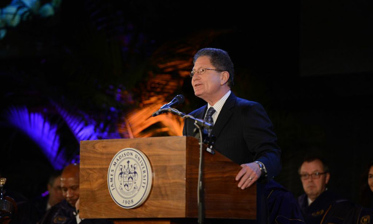 Dr. Richard L. McCormick, President Emeritus of Rutgers University