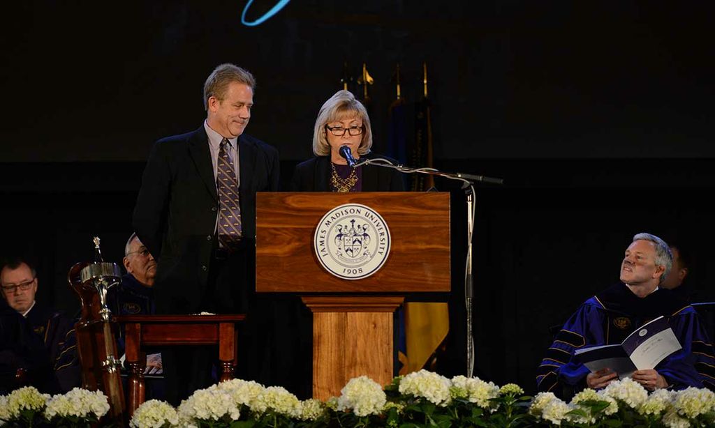 Dr. Richard and Mrs. Tina Turner, chairs of the Parents Council