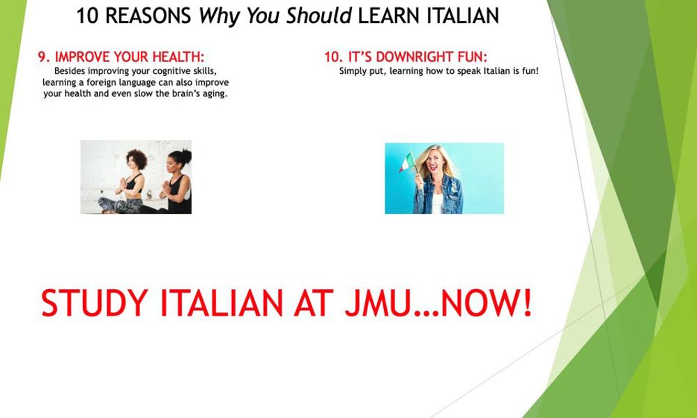 Why Study Italian 3
