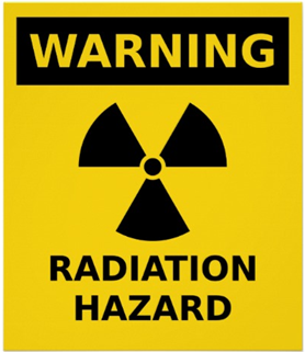 Radiation Warning Sign