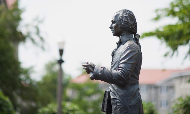 James Madison statue 