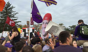 Rachel at GameDay thumb