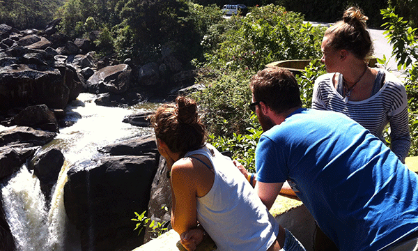 Photo of Sean Francis with friends in Madagascar