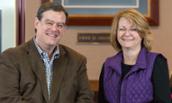 Photo of JMU alumni Joe and Debbie Showker