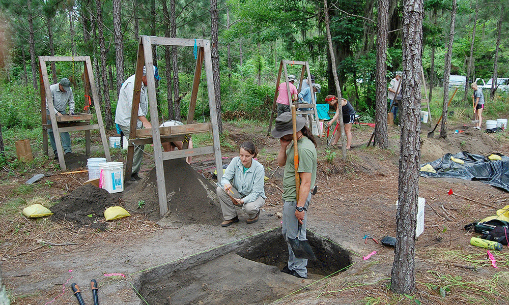 Photo of work at Glass Site