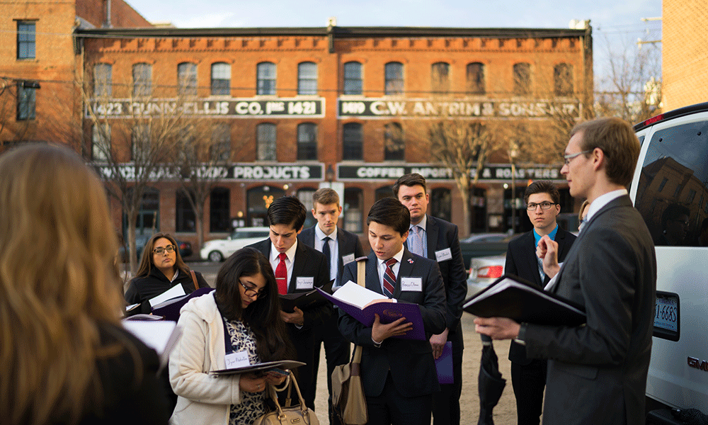 Photo from JMU SGA lobbying trip February 2016