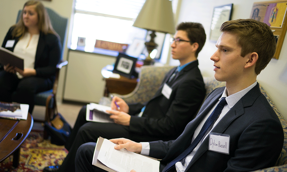 Photo from JMU SGA lobbying trip February 2016