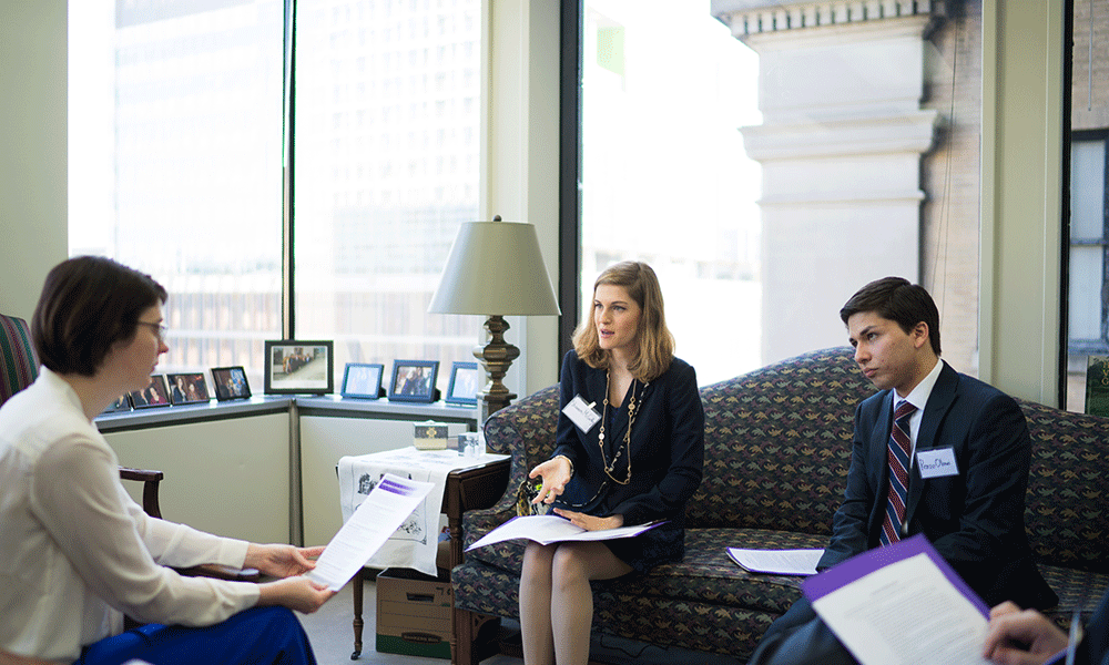 Photo from JMU SGA lobbying trip February 2016