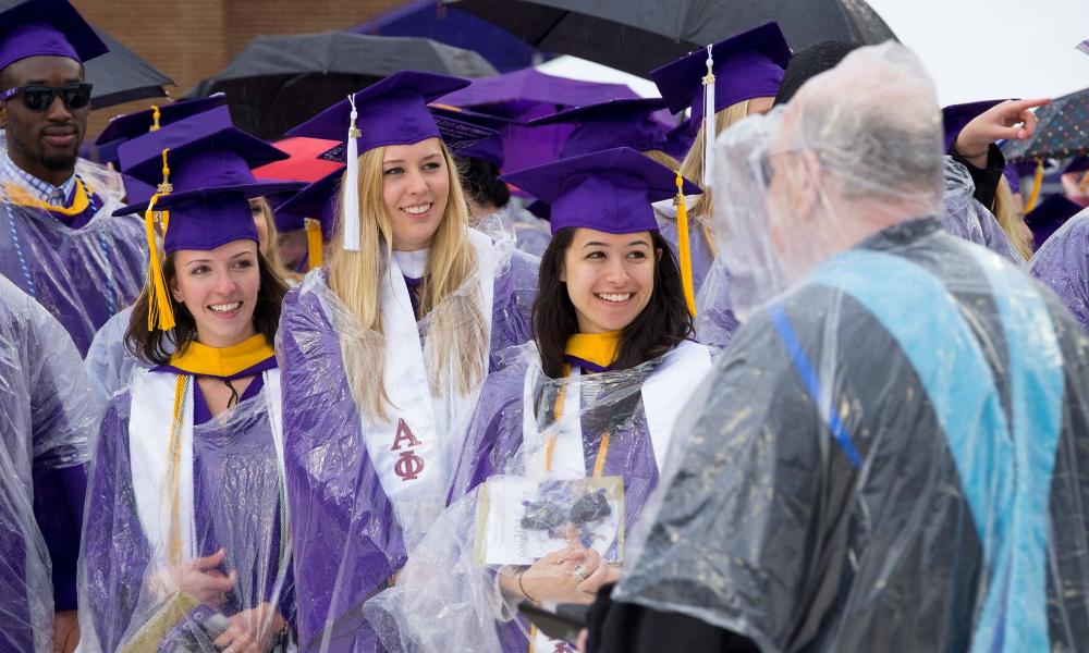 University commencement