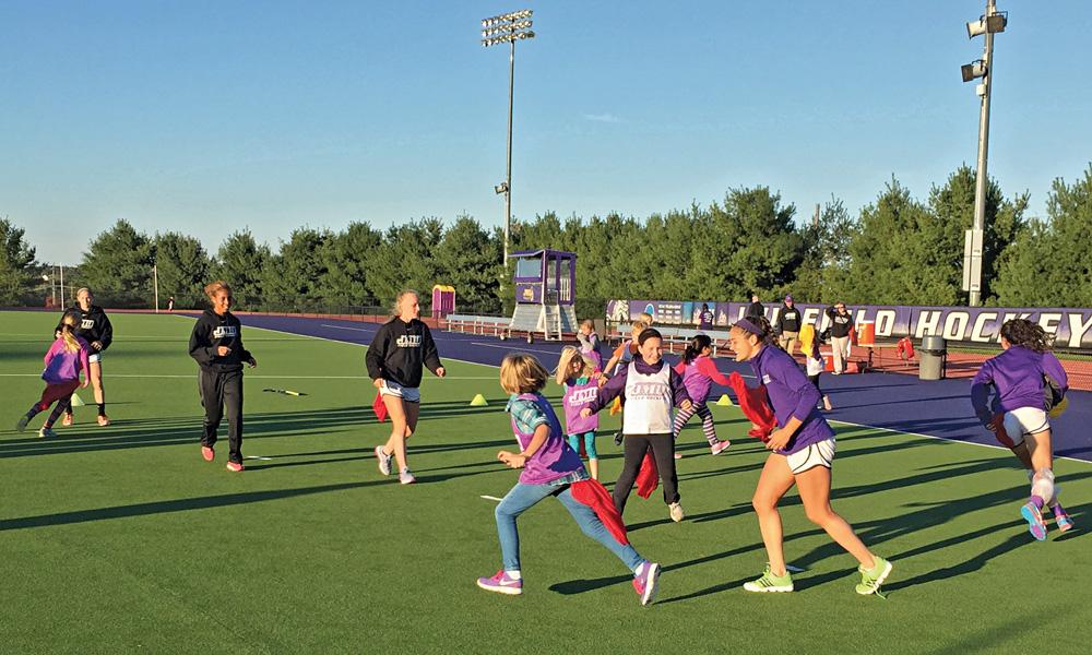 a balanced equation - field hockey