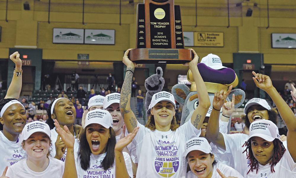 women's basketball caa champs