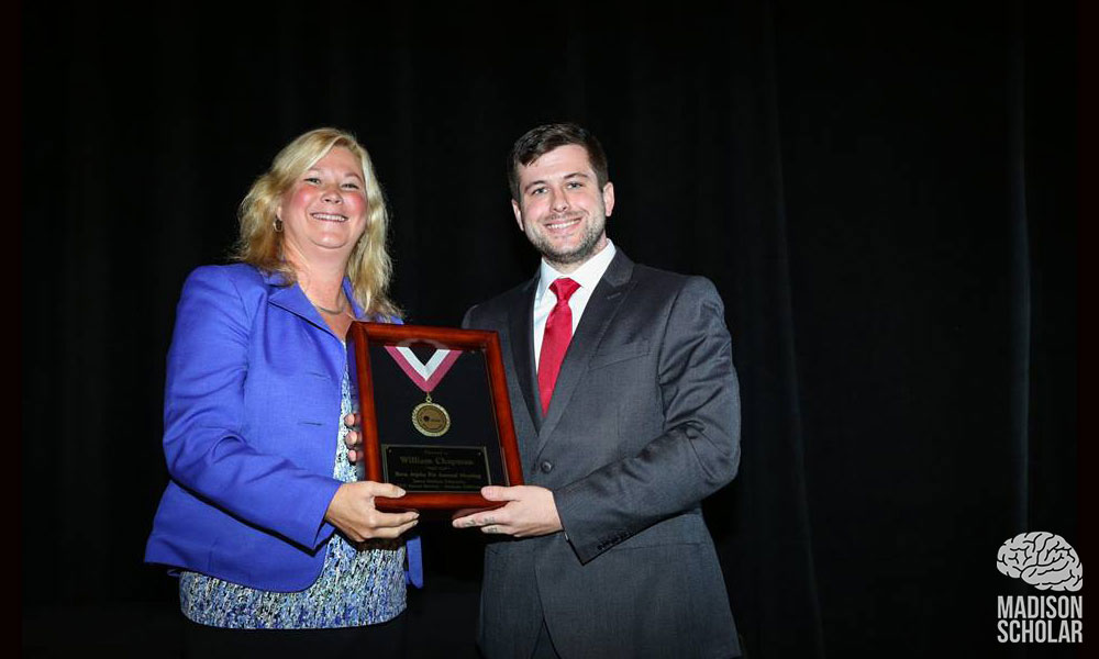William receives award from AICPA senior director