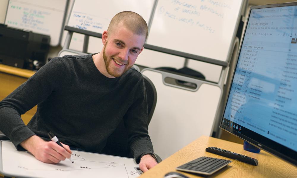 Portrait of JMU student Matthew Best