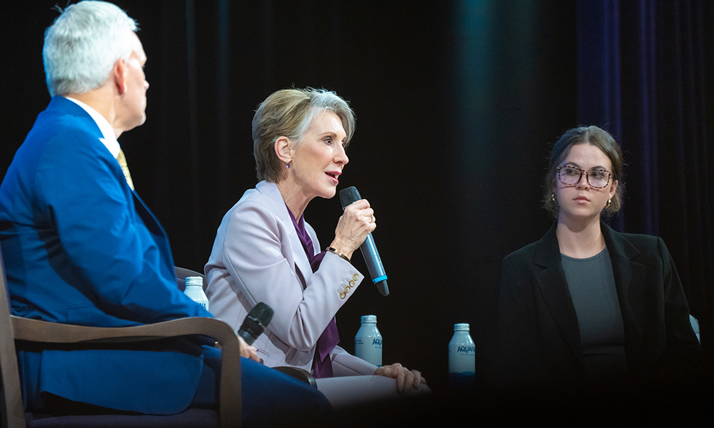 Carly Fiorina's Madison Vision Series lecture