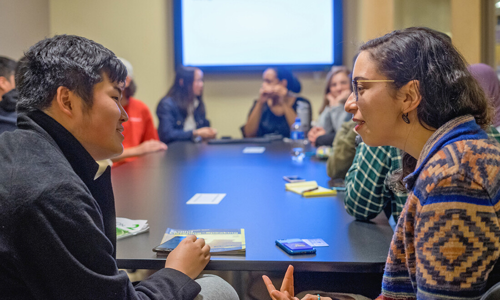 The English Conversation Corner at the JMU Learning Centers