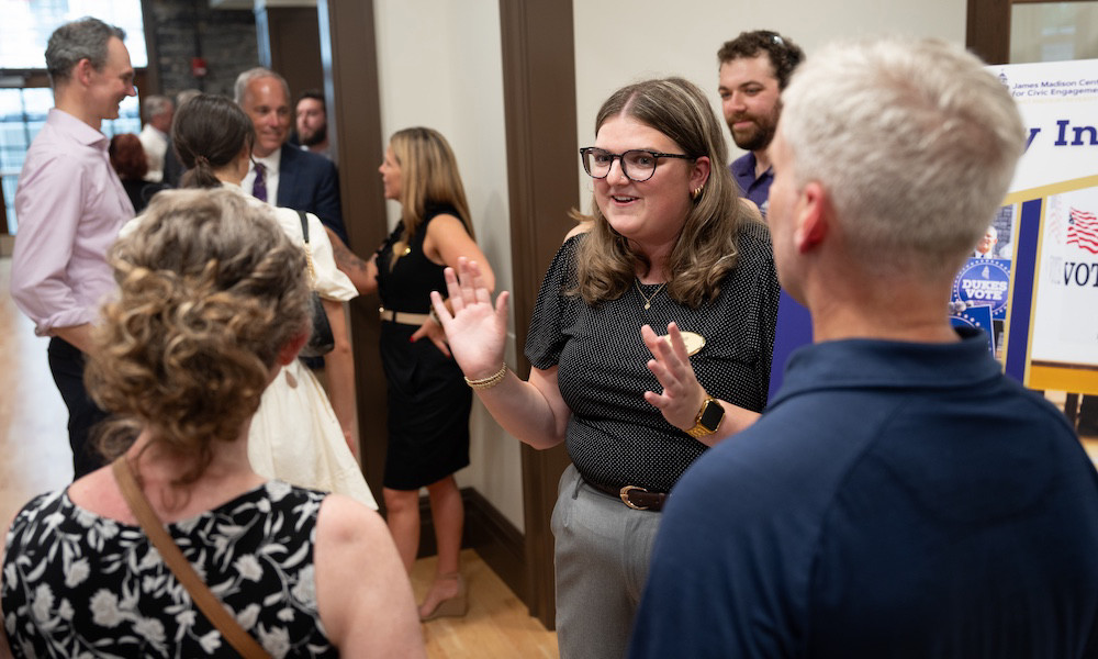 Alger Hall grand opening inside