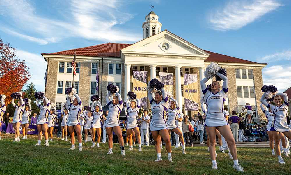 QuadFest during 2025 JMU Homecoming