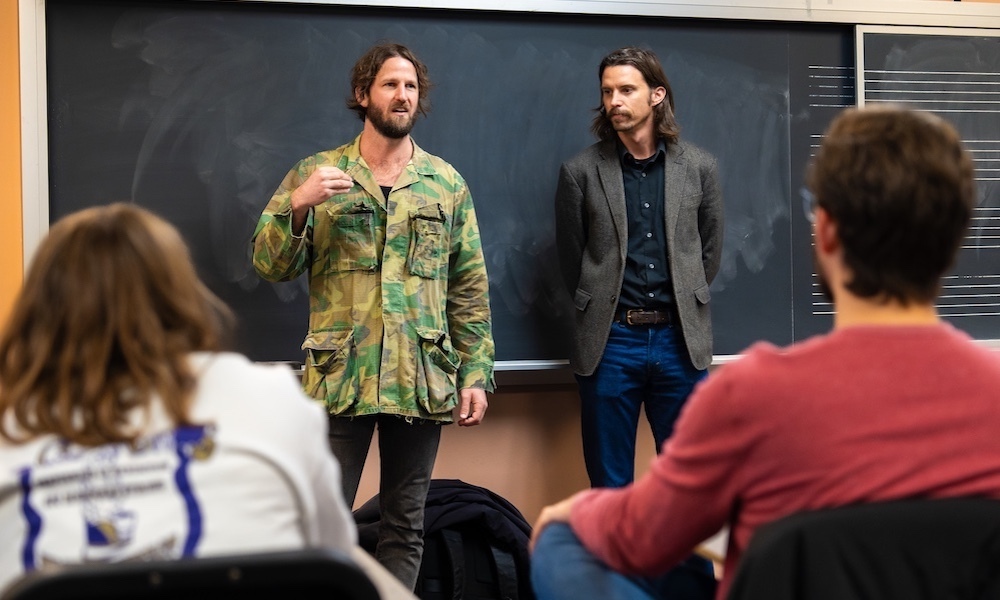 In November 2024, Illiterate Light returned to campus to talk to Music Industry students.