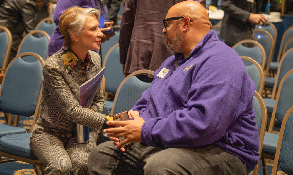 Carly Fiorina and Harry Dunn