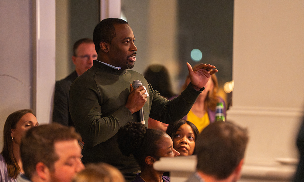Former Richmond mayor Levar Stoney (’04) believes JMU can be a leader in literacy on campus and across the commonwealth.