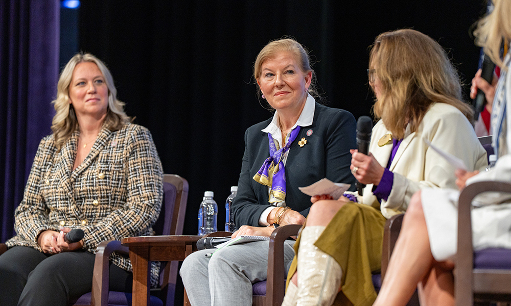 (L–R): Janet Kelly, Aimee Guidera, Kim Schmidt, Suzanne Youngkin