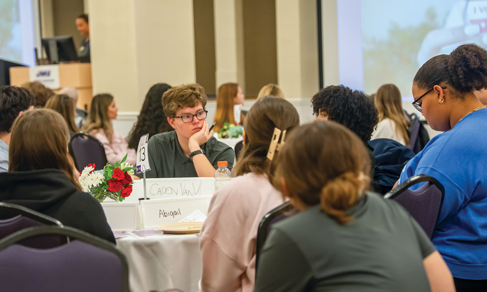 The Center for Civic Engagement hosted a Day of Deliberation on March 4, a campus-wide forum to discuss the next 250 years of American democracy.