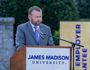 Eric Bowlin speaks at Madison Promise press conference
