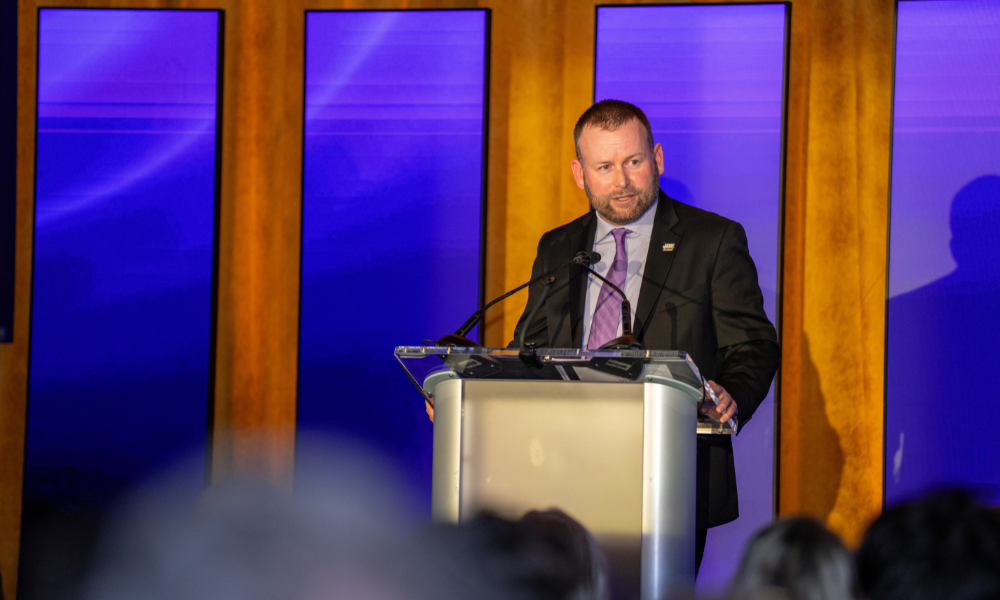Award recipient Inez Graybeal Roop (‘35) 