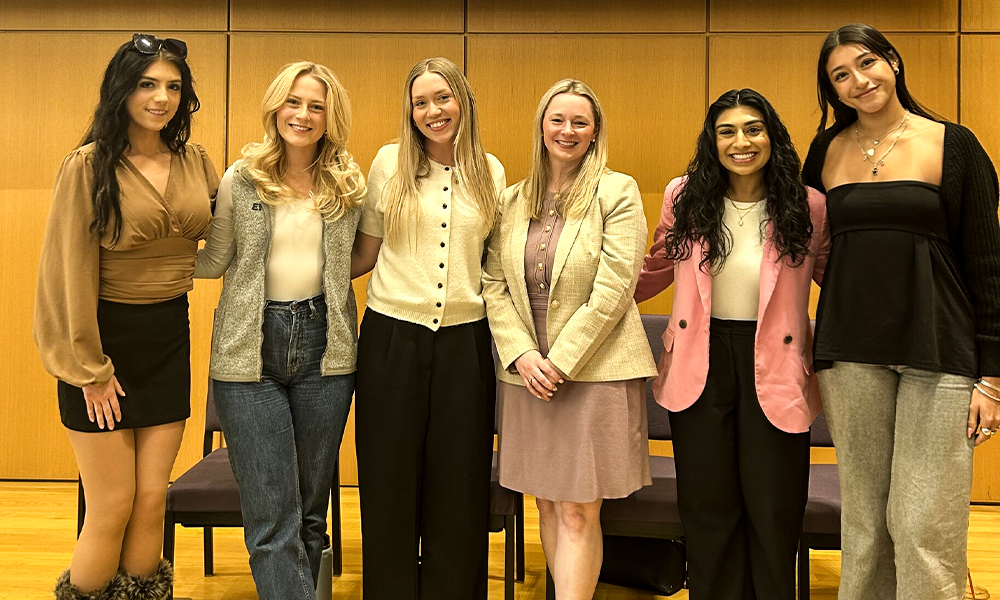Karcher, shown with other attendees, for Women in Business event in 2025