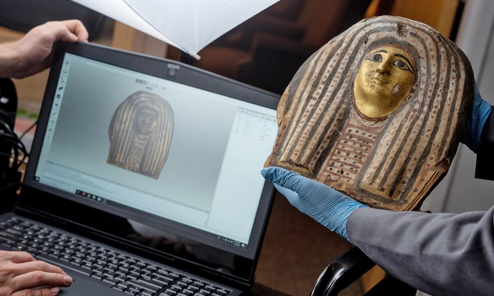 3D scanning of artifacts