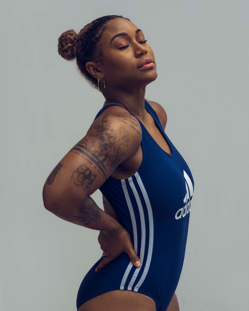 Portrait of Rebecca in Adidas