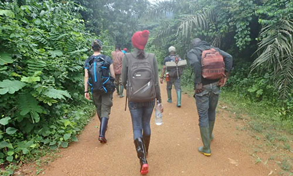 cameroon field trip hike