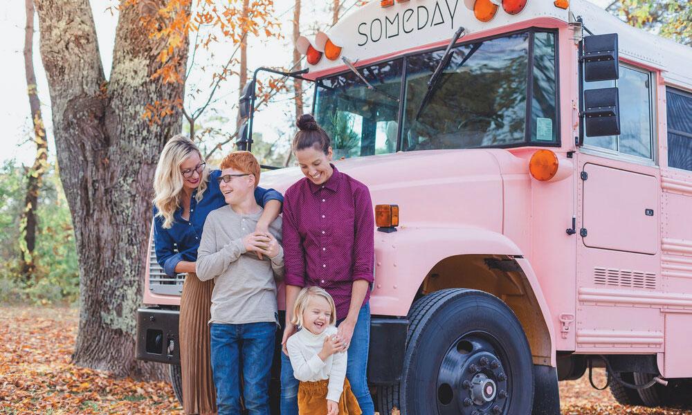 Kaitlin Porter and family