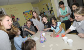 JMU nursing students with children