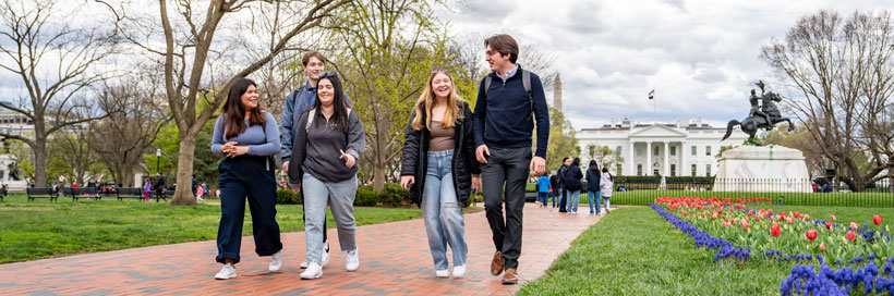 The JMU Washington semester program combines internships and classwork with living in DC.