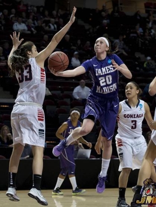 Kirby Burkholder against Gonzaga in the NCAA tournament