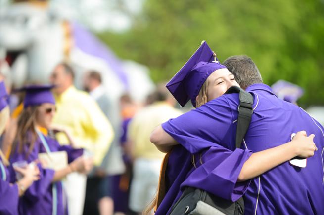 undergraduate commencement reception 2014