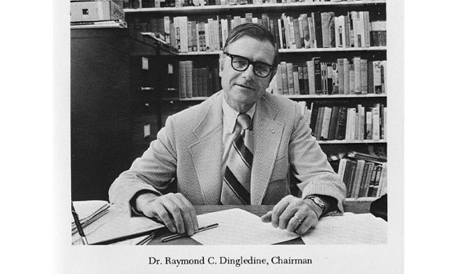 Yearbook photo of Raymond Dingledine