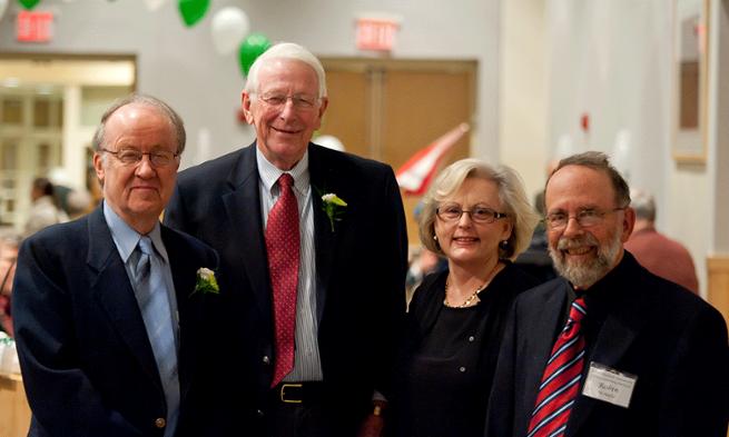 Photo of Robin McNallie at LifeLong Learning Institute anniversary celebration