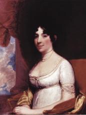 Photo of Dolley Madison portrait by Gilbert Stuart