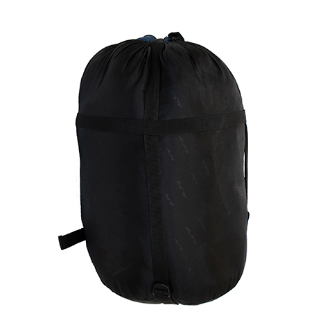 black sleeping bag case