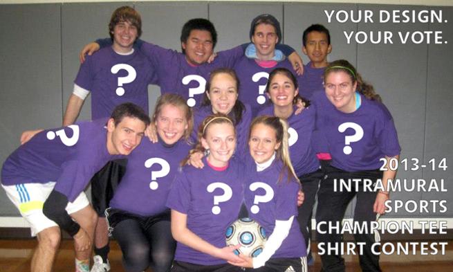 Intramural Sports Champ Tee Design Contest JMU