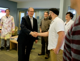 Congressman Goodlatte and Prof. John Marafino