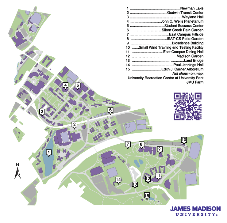 Environmental Stewardship Tour: East Campus Hillside - JMU