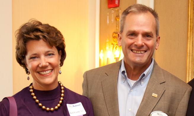 JMU alumni Larry and Barbara Caudle