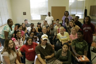  Centennial Scholars group photo with with Dr. Rose