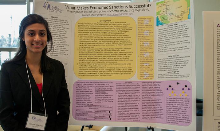 Shevy Chaganti, poster presentation, War to Peace conference